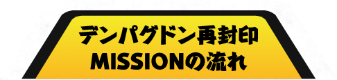 デンパグドン再封印MISSONの流れ