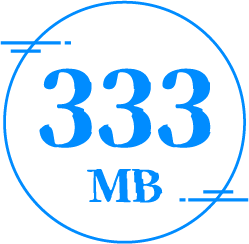 333MB