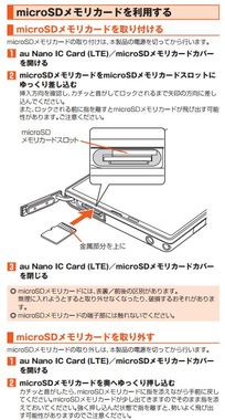 スマートフォン シャープshl25マイクロsd挿入口 Q A マイネ王