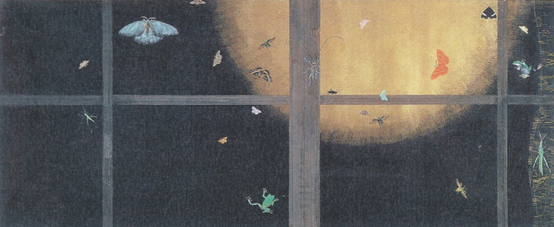 小茂田青樹「虫魚画巻（部分）その２」.jpg