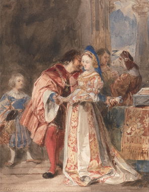 リチャード・ボニントン「_Portia_and_Bassanio_(c_1826)_(340)」.jpg