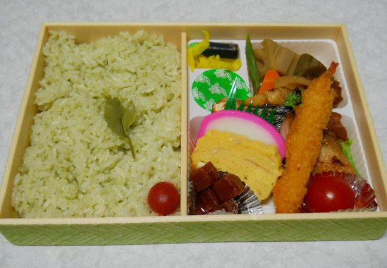 茶飯弁当.JPG