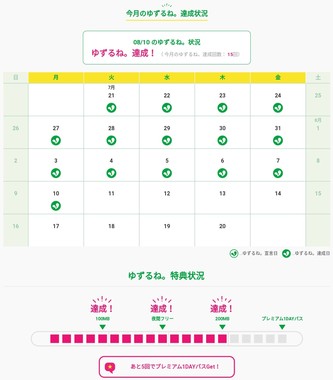 ゆずるね。 15日目達成!!200MBゲット.jpg