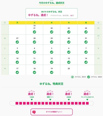 ゆずるね。 22日目達成!!ラスト1.jpg