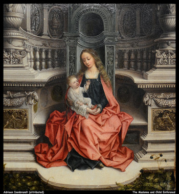 アードリアン・イーゼンブラント帰属「玉座の聖母子」.jpg