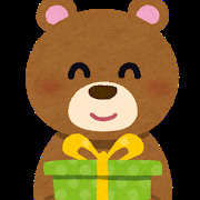 プレゼントを送るクマ.png