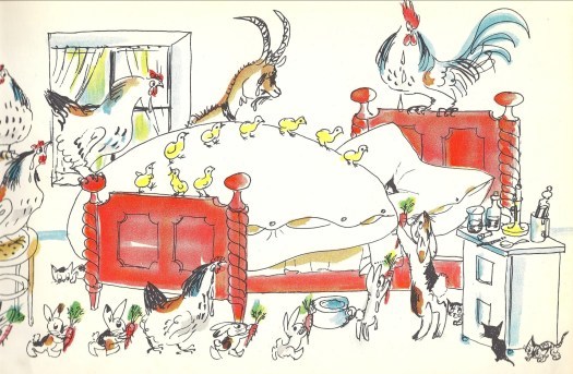こねこのぴっち／おみまいのベッド（一部）／ハンス・フィッシャー.jpg