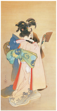 上村松園「姉妹三人」.jpg