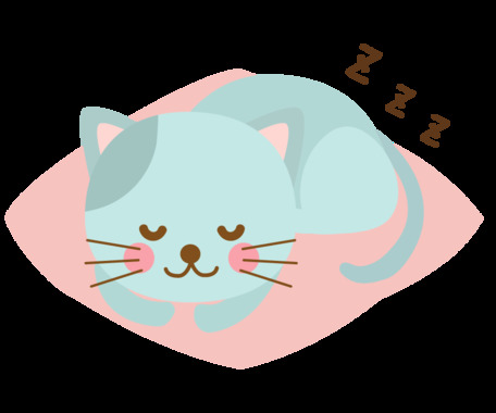 cute_sleep_cat_illust_3738.png