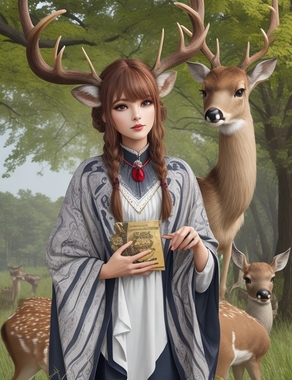 DreamShaper_v7_21100th_award_winning_deer_woman_1.jpg