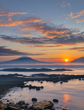 DreamShaper_v7_First_sunrise_over_the_sea_Mt_Fuji_0_(2).jpg