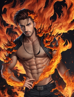 DreamShaper_v7_A_handsome_man_wrapped_in_flames_0.jpg