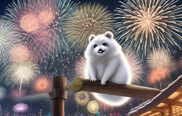 Default_White_tanuki_illuminated_by_14900_fireworks_0.jpg