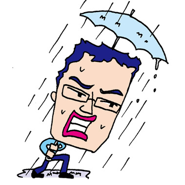 大雨の中でも傘をさして進むおじさん_台風にも負けない_見出し.png