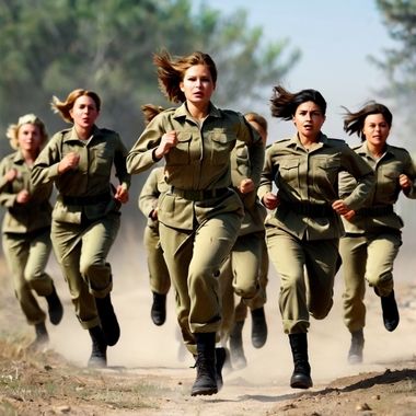 Leonardo_Kino_XL_Draw_a_picture_of_female_soldiers_running_on_2.jpg