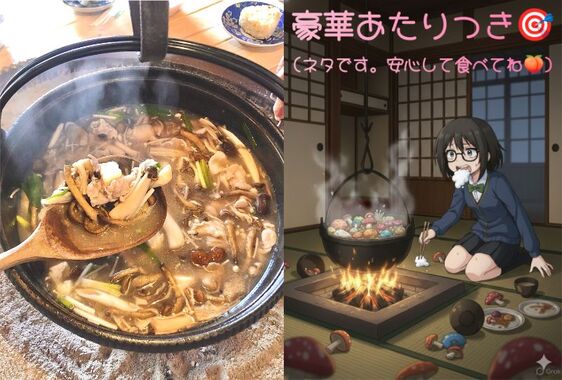 あたりつききのこ鍋😰.jpg