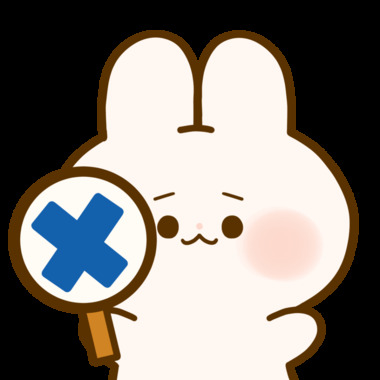 うさぎさん表情　ばつ-1024x1024.png