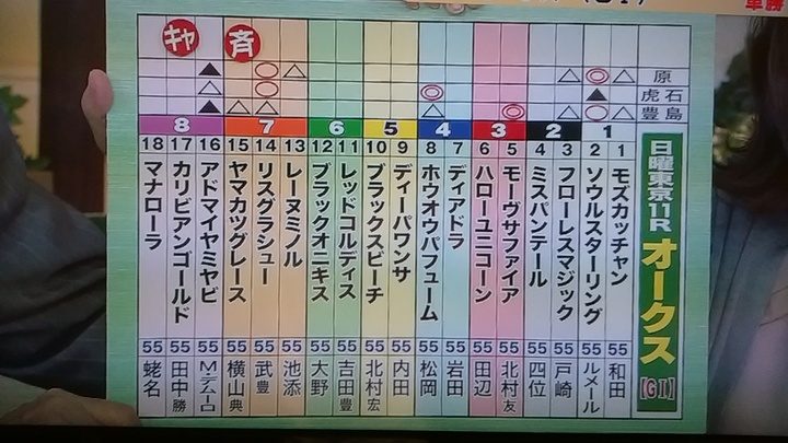 2冠か 巻き返しか 今年の樫の女王は 第78回オークス こじはる三連単 掲示板 マイネ王 2冠か 巻き返しか 今年の樫の女王は 第78回オークス こじはる三連単 掲示板 マイネ王