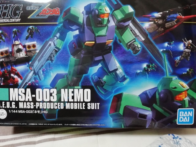 ガンプラ Part 17 HG ネモ 素組み完成🎵 | 掲示板 | マイネ王