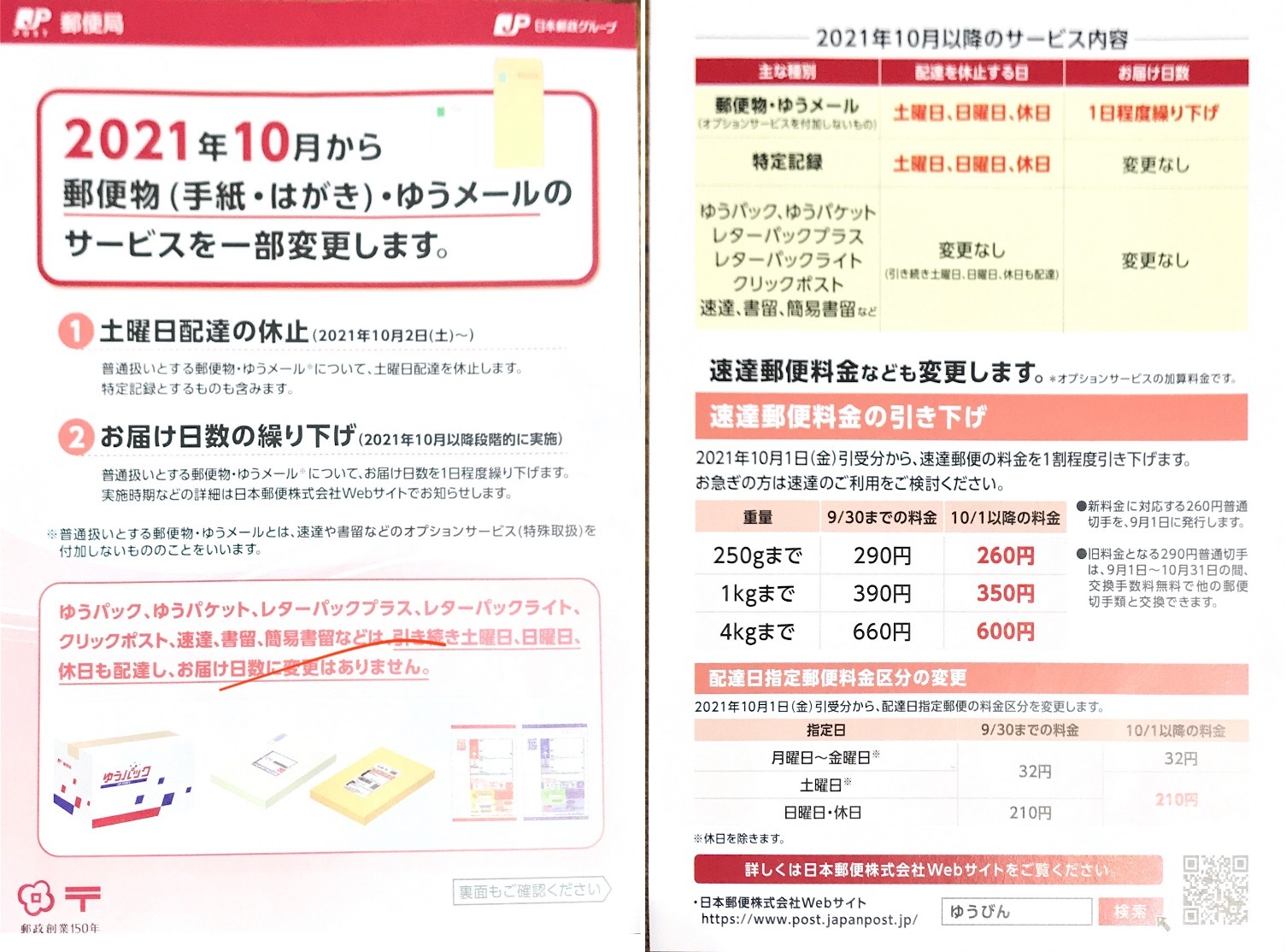 郵便局からハガキ大のチラシが届きましたか 掲示板 マイネ王