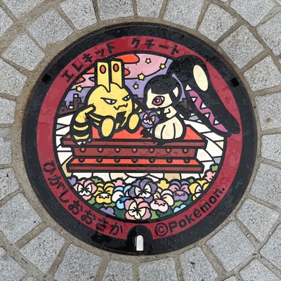 ポケモンマンホール ポケふた Photography マイネ王