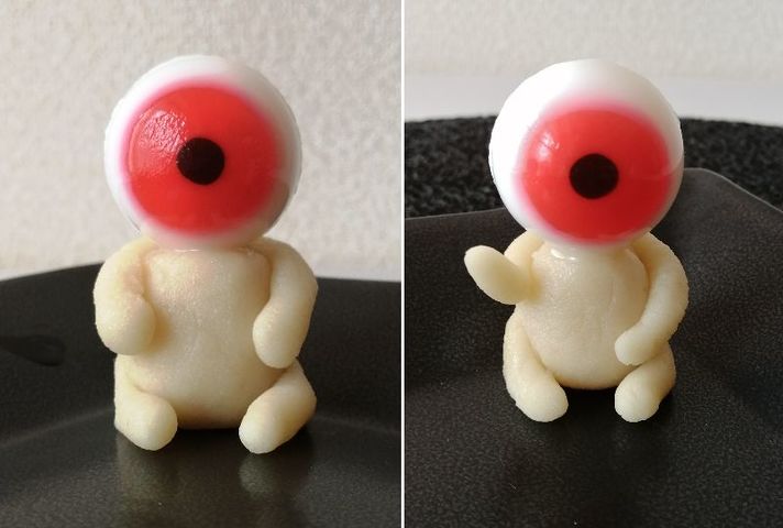 ハロウィンの時期なので 目玉ゼリーを飾ろう 目玉のおやじ 風 目玉団子 追加 ホラー注意 掲示板 マイネ王