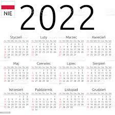 calendar-2022-polish-sunday-vector-id1183577461.jpg