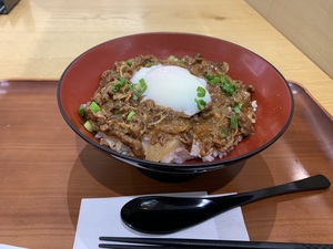 20211201柿安ダイニングしぐれ煮丼759.JPG