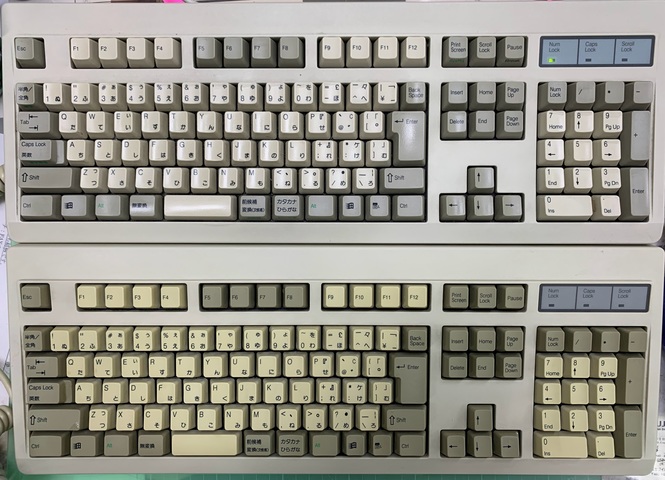 NMBミネベア製 OEM NEC USBキーボード　メンブレン