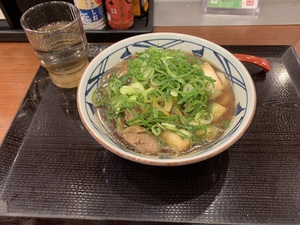 20220305丸亀製麺鴨ねぎうどん.JPG