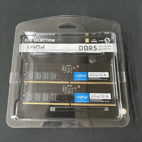 SK hynix DDR5-5600 64GB (32GBx2) メモリ-