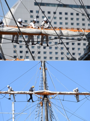 マスト上で作業.jpg