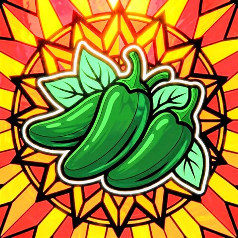 ハラペーニョの絵の、葉の部分色を少し薄くして、ハラペーニョの実は濃い緑にしてください_202604160149_2.jpeg