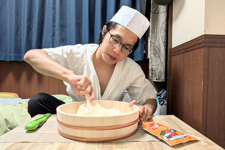 酢飯を作る