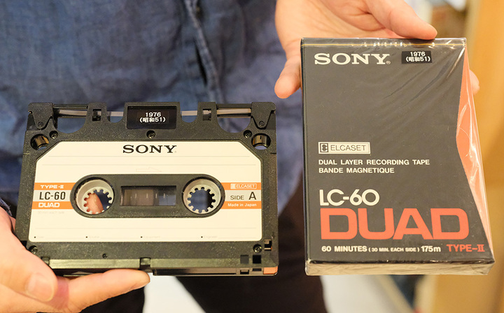 ソニー「エルカセット／LC-60」（1976年）