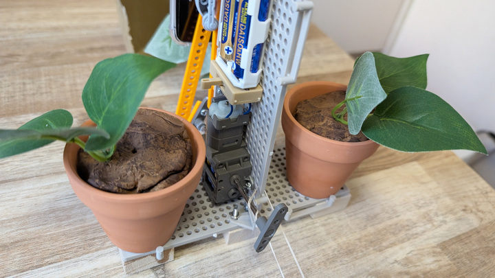 マシーンの背面