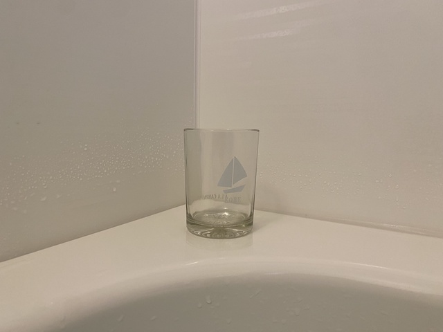 ダイソー「スマートフォン防水ケース」に入れた状態で撮影