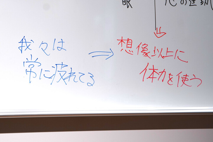 我々は常に疲れてる