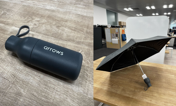 コンパクトボトル遮光アンブレラ（全天候対応傘）