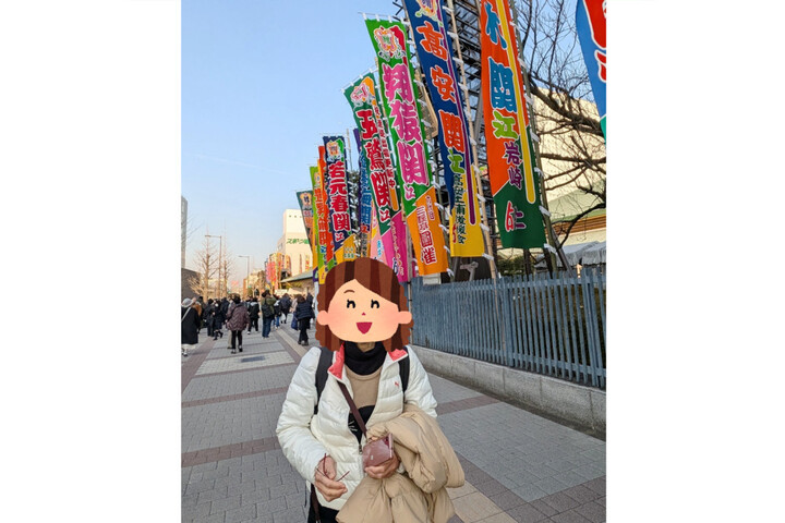数年前に両国国技館前で撮影