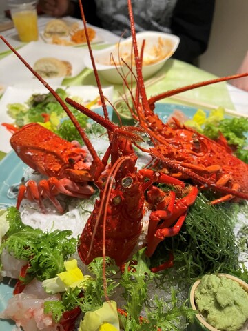 ぷりっぷりの伊勢海老