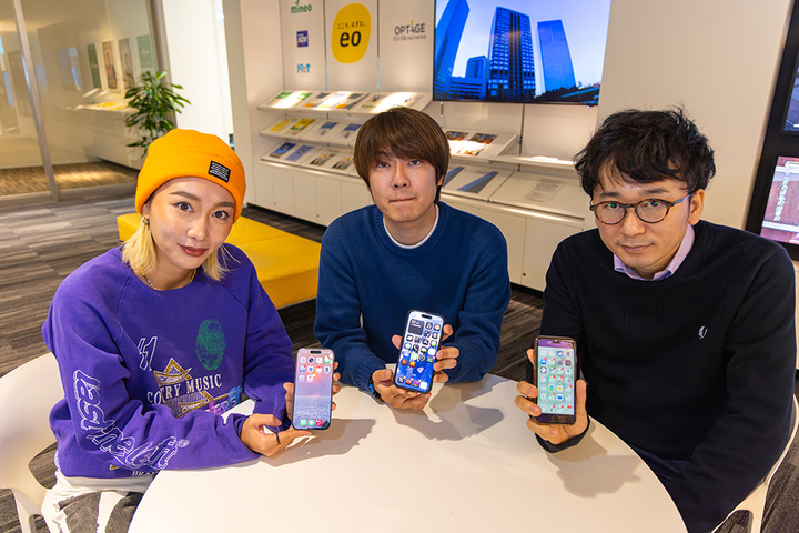 写真左から、BON.井上、祭男さん、マチカネワニさん。