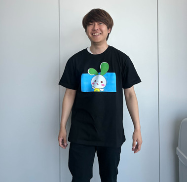 175cm男性　Lサイズ着用