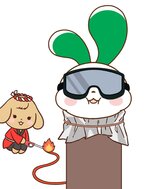 マイぴょん花火点火